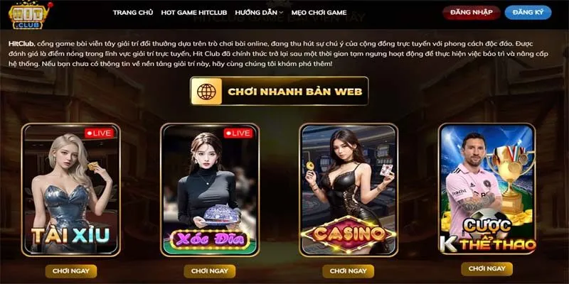 Yêu cầu khi đặt cược casino tại Hitclub